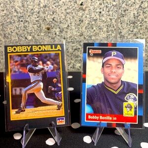 Bobby Bonilla Cards Pittsburgh Pirates MLB HOF All Star!!!